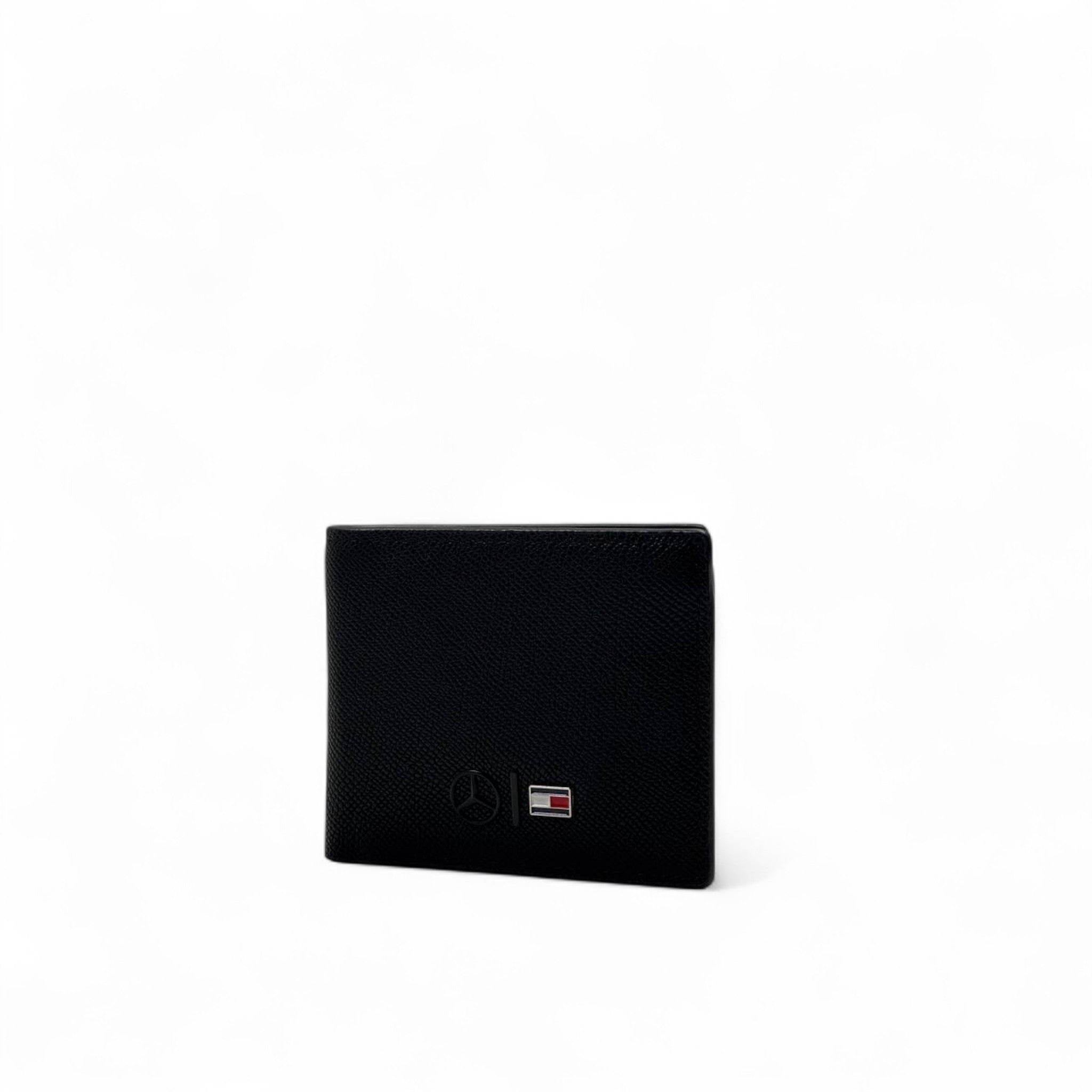 Mercedes-Benz x Tommy Hilfiger Black Leather Wallet – Luxury Edition