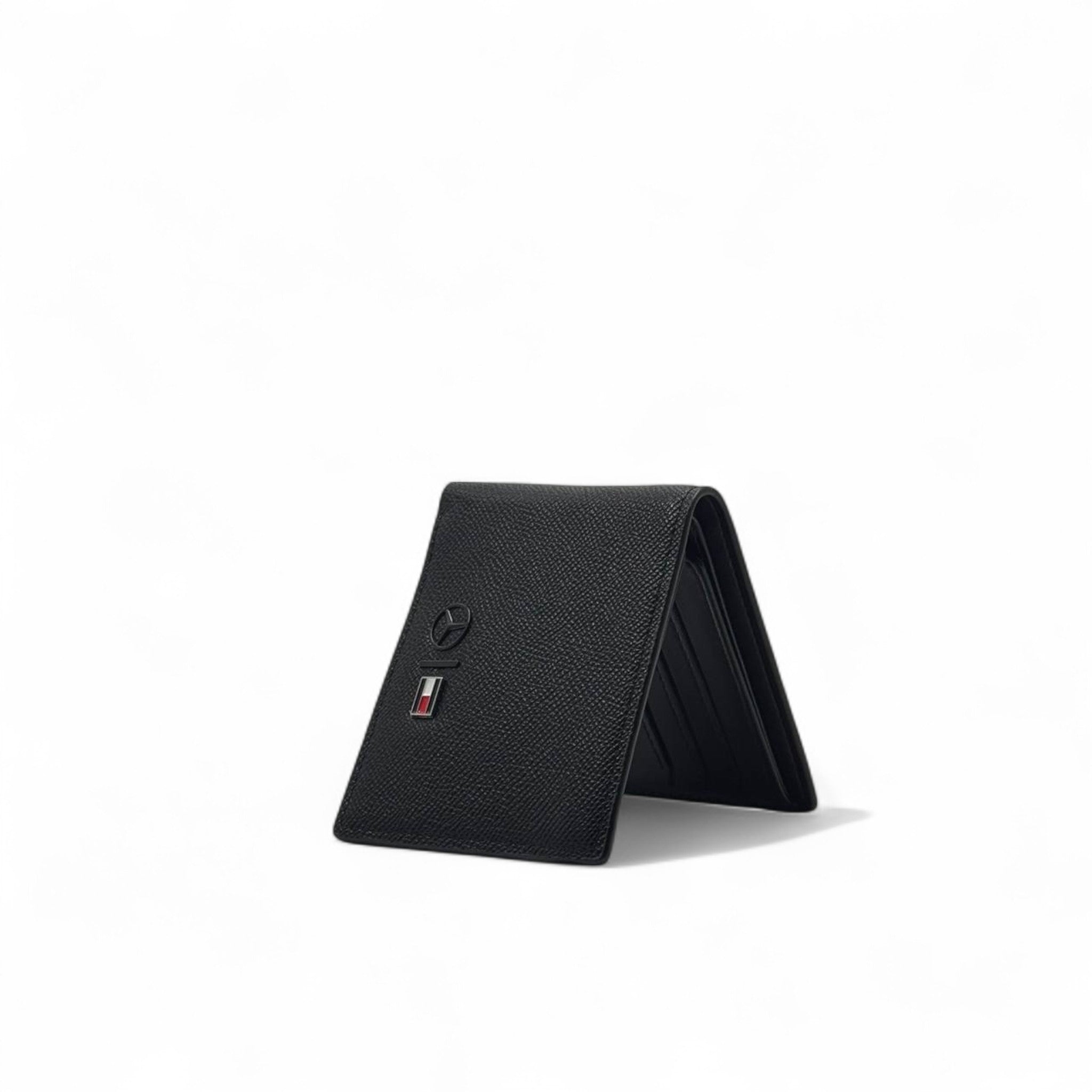 Mercedes-Benz x Tommy Hilfiger Black Leather Wallet – Luxury Edition