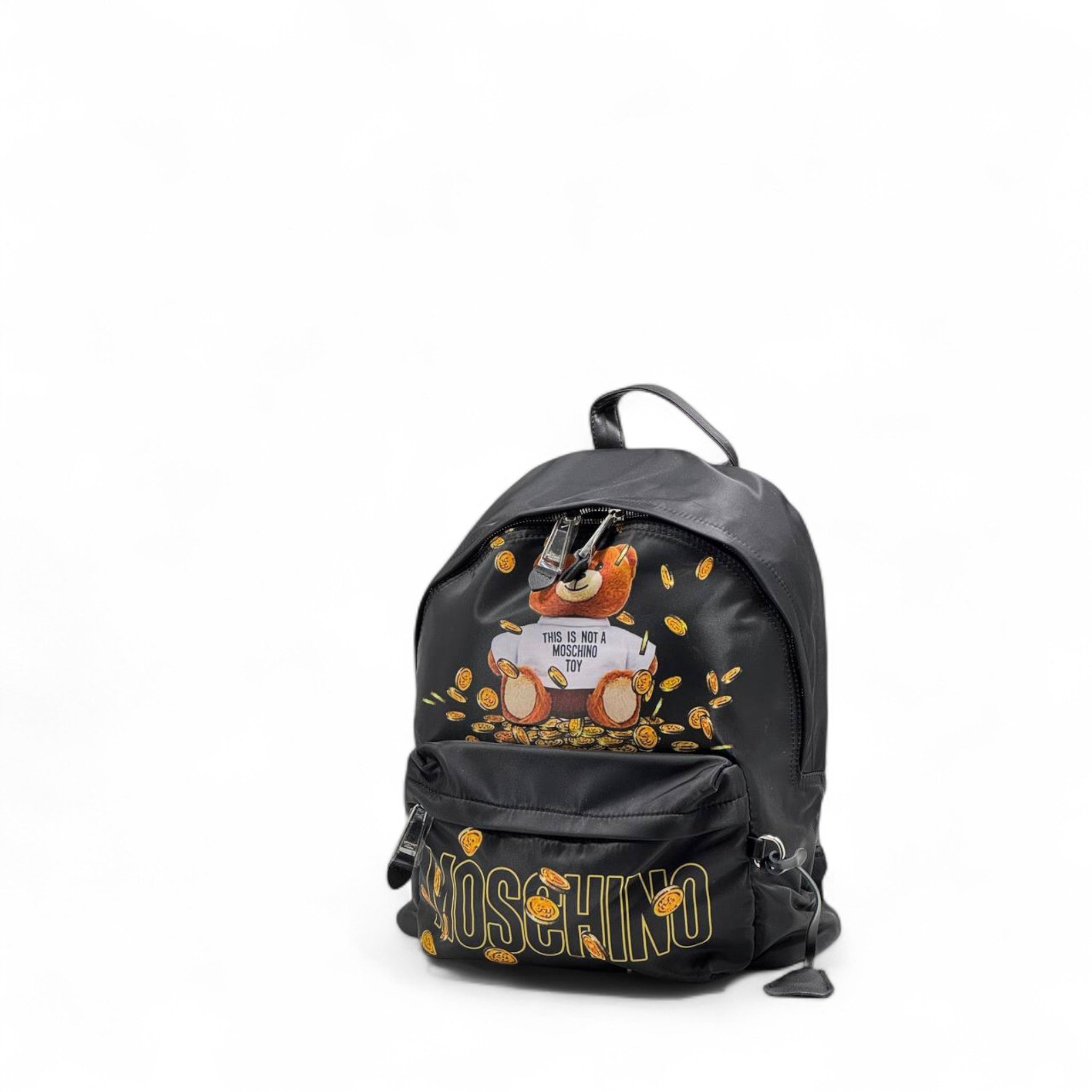 Moschino Teddy Toy Black Backpack 🧸💰