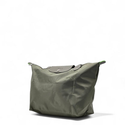 Longchamp Le Pliage Green Nylon Tote Bag 🧳💚