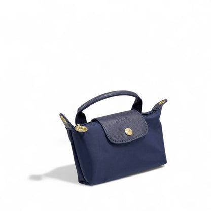 Longchamp Le Pliage Mini Bag – Navy Elegance 💙👜