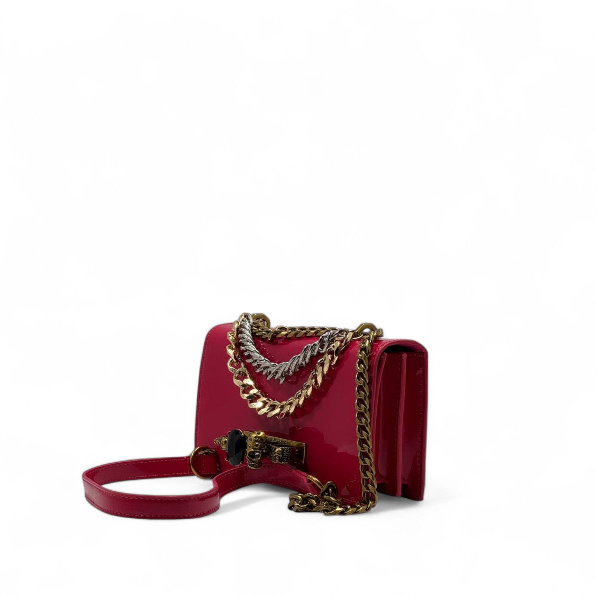 Alexander McQueen Skull Chain Bag – Bold in Pink 💖💀