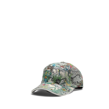 Gucci Jungle Embroidered Cap – Exotic Garden Edition 🦓🌿