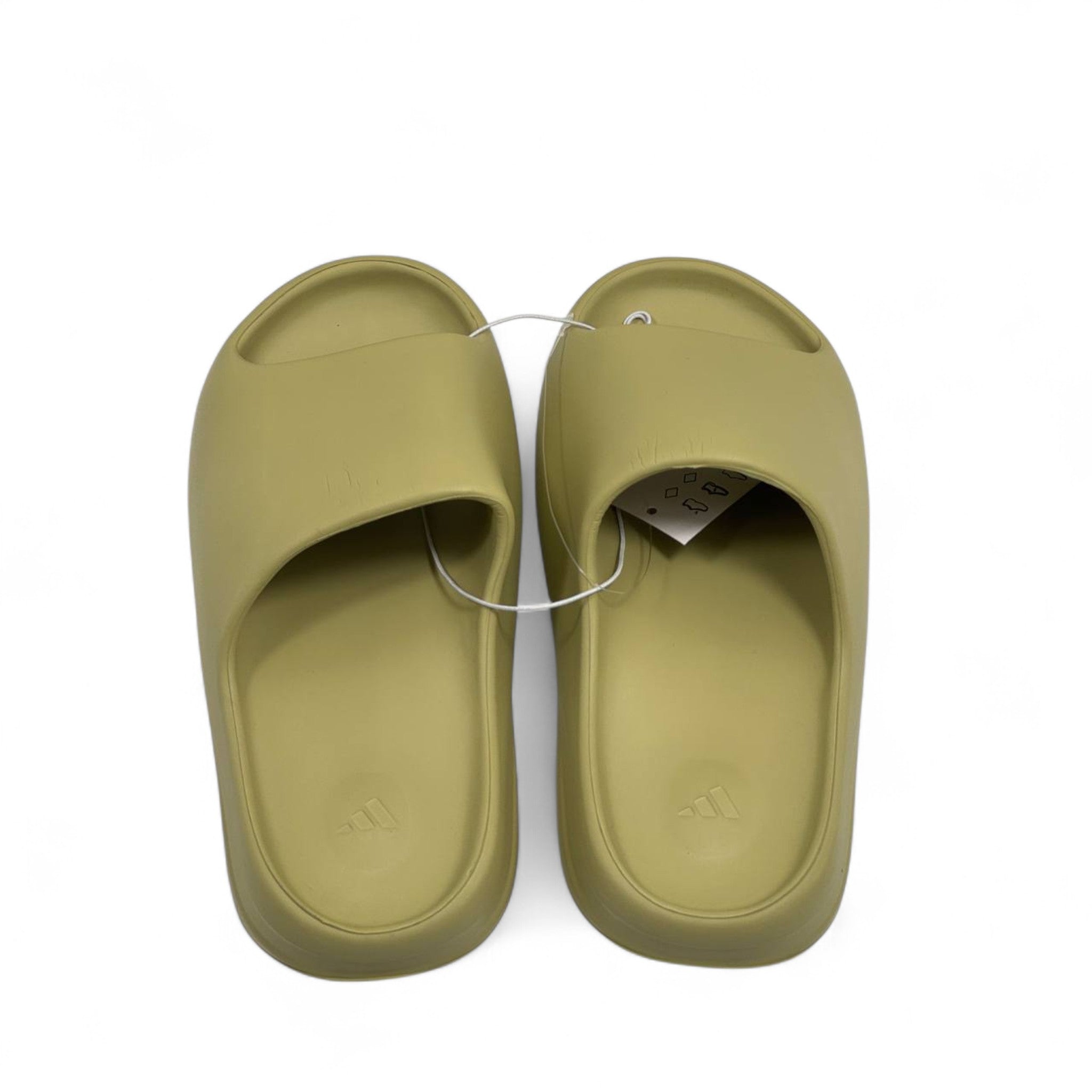 🌿 Adidas Foam-Style Slides – Olive Green Comfort Slippers 💚