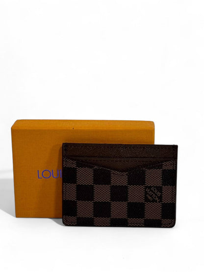 🤎 Louis Vuitton Damier Ebene Card Holder – Classic Charm, Everyday Sophistication 💼