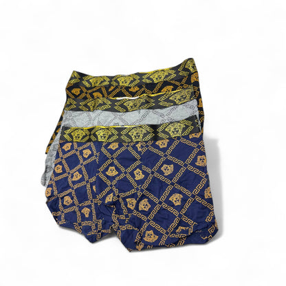 Versace Inspired Printed Boxer Briefs (3-Pack)