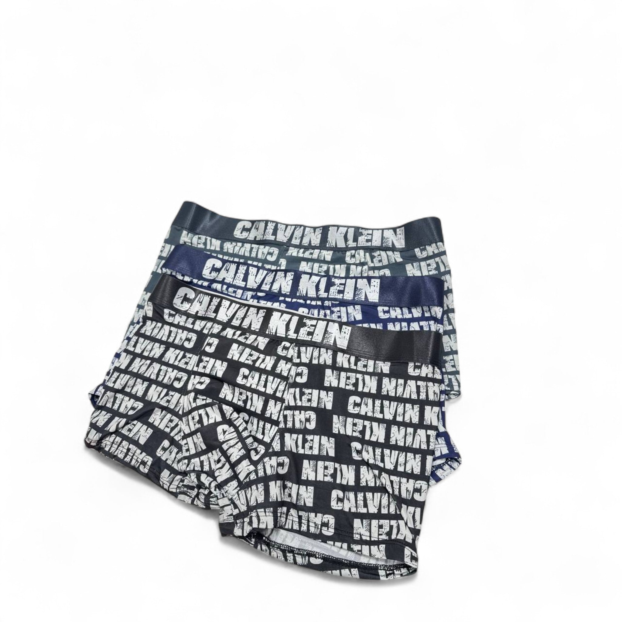 Calvin Klein Bold Logo Boxer Briefs - 3 Pack ⚫🔵⚙️ | Monochrome Energy & Modern Fit