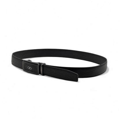 Salvatore Ferragamo Black Leather Belt – Iconic Gancini Buckle | 115CM 🖤✨
