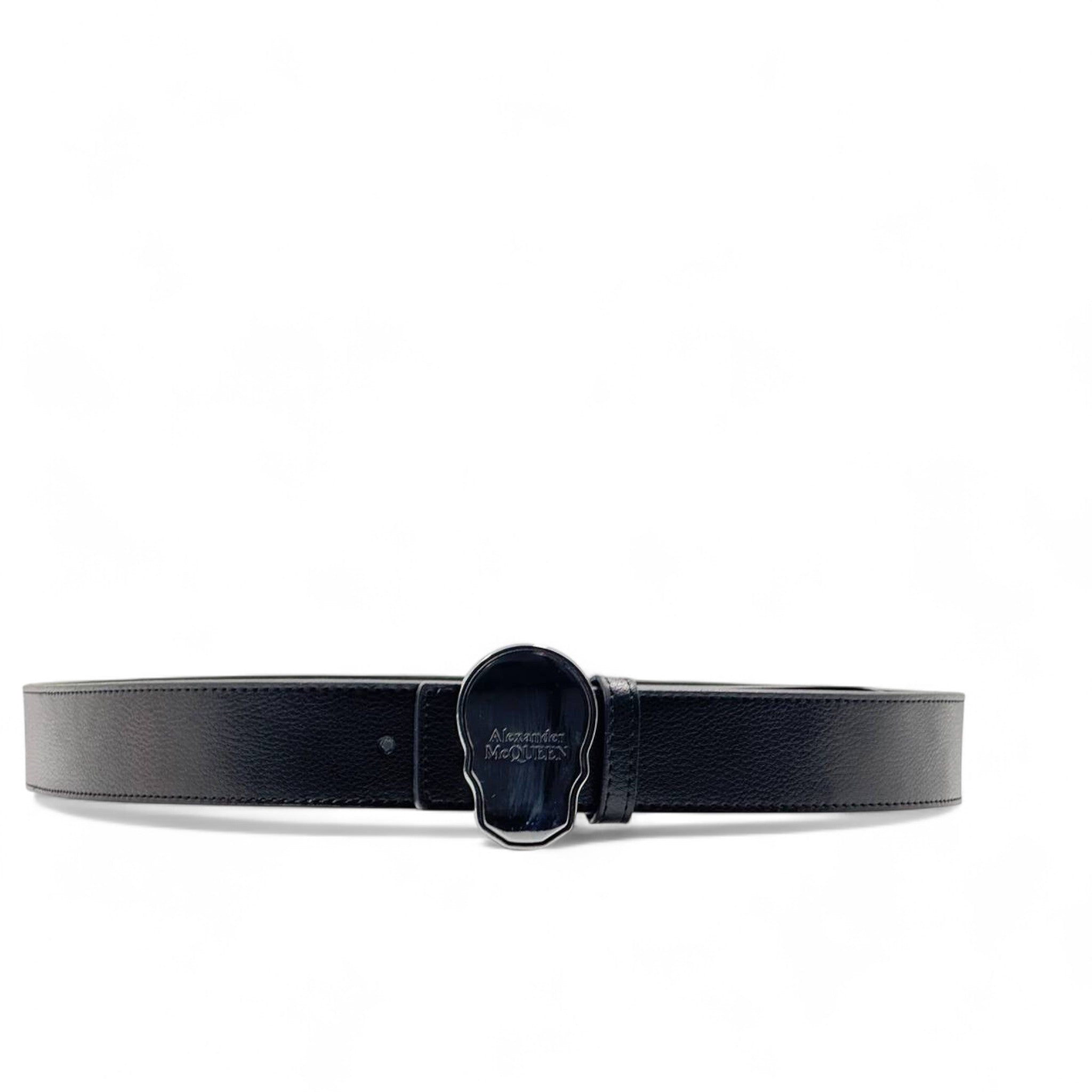 Alexander McQueen Skull Belt – 120CM | Dark Elegance Meets Rebellion 💀