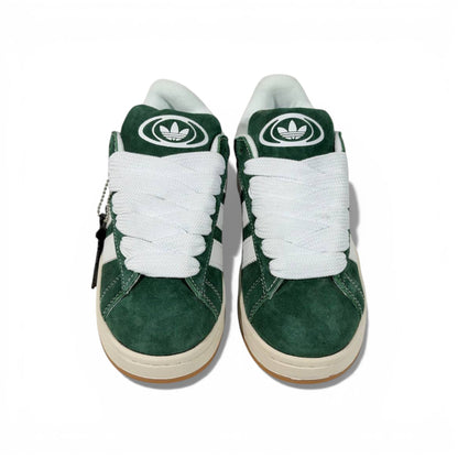 Adidas Campus Women Green Suede Sneakers – Classic Street Style 👟💚