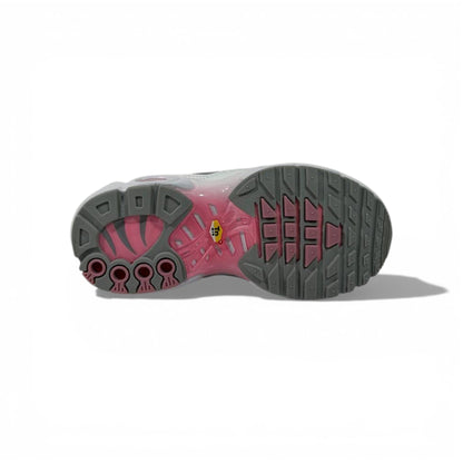 Nike Kids Air Cushion Sneakers – Pink & Grey Sport Shoes 👟💗