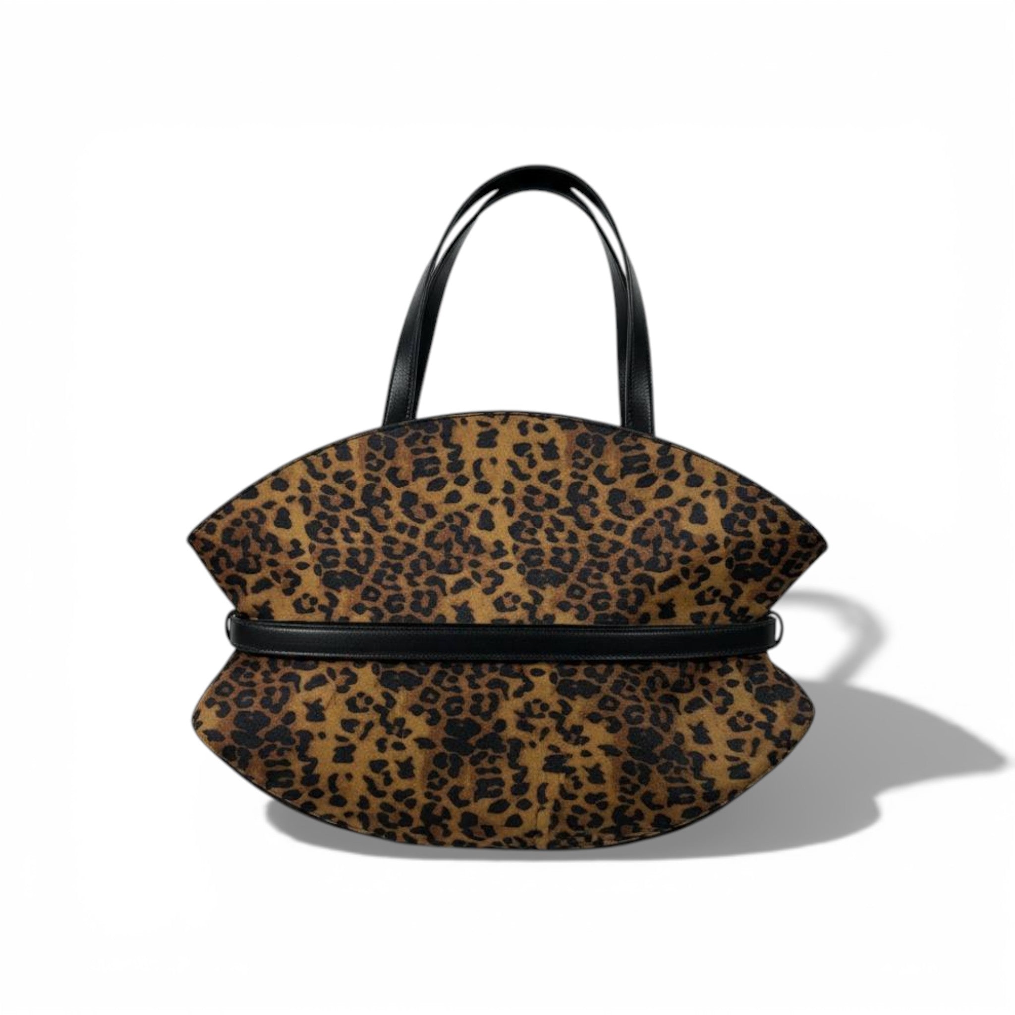 Balmain Leopard Print Shoulder Bag for Women – Luxury Statement Handbag ✨