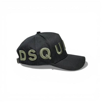 DSQUARED² Logo Baseball Cap 🧢🔥🖤 Premium Streetwear Style