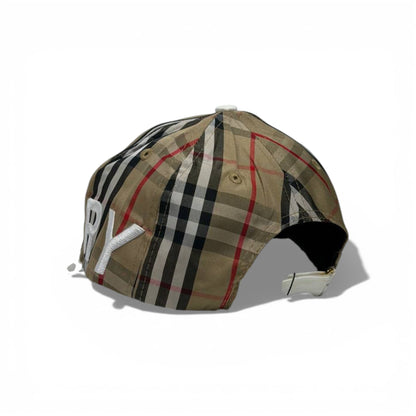 🧢 Burberry Classic Check Baseball Cap – Iconic Beige Pattern 🤍🤎