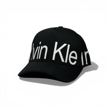 🧢 Calvin Klein Logo Baseball Cap – Black Minimal Designer Style ⚫✨