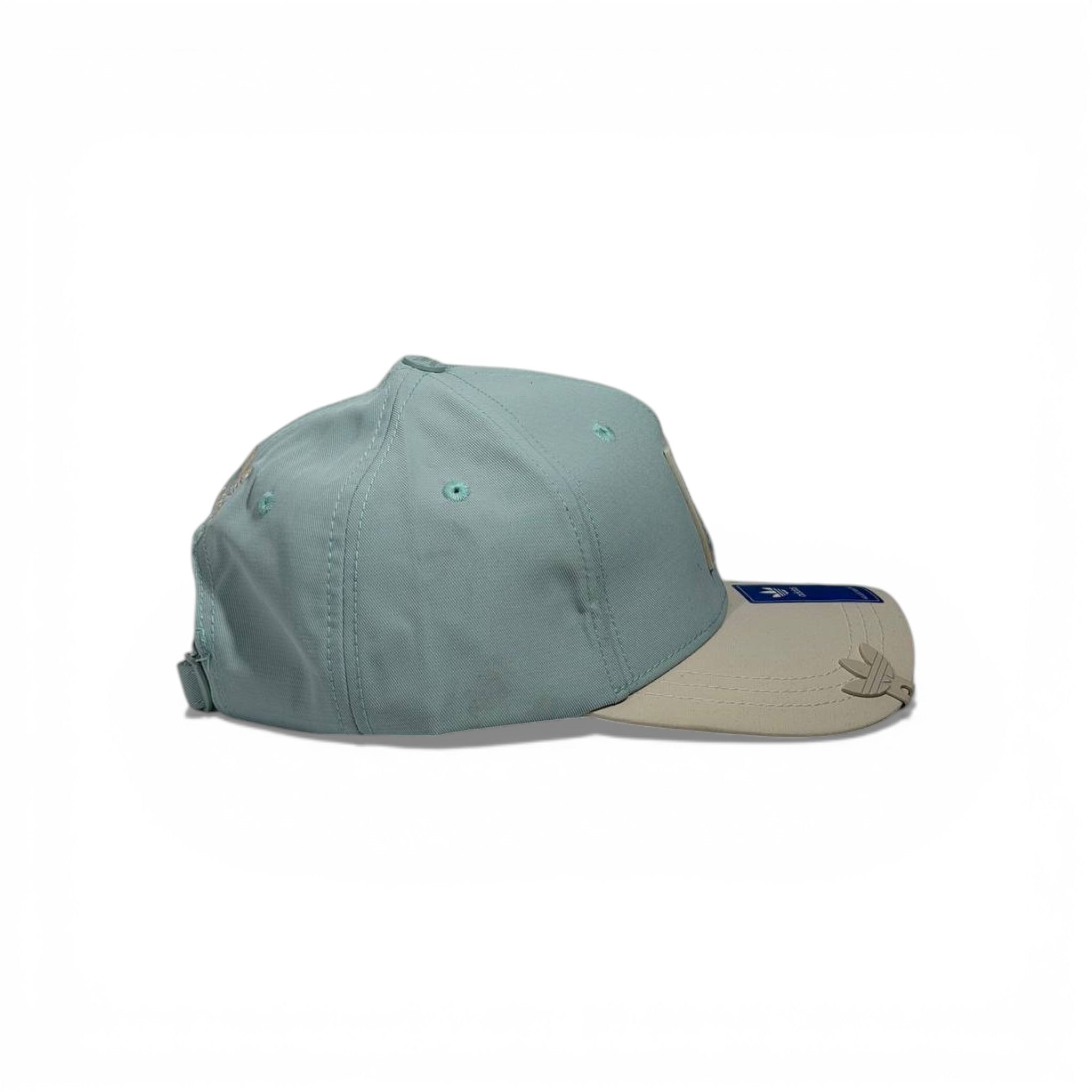 🧢✨ Adidas Originals Trefoil Baseball Cap – Mint Green & Beige