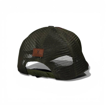 🔥 Louis Vuitton Multicolor Monogram Mesh Trucker Cap 🧢✨
