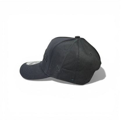 🧢 Los Angeles Angels All-Black Embroidered Baseball Cap – Adjustable Streetwear Hat 🖤🔥