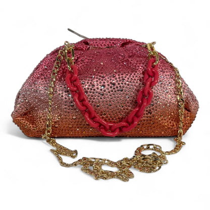 🔥 Sunset Radiance Crystal Bag soirée 🔥