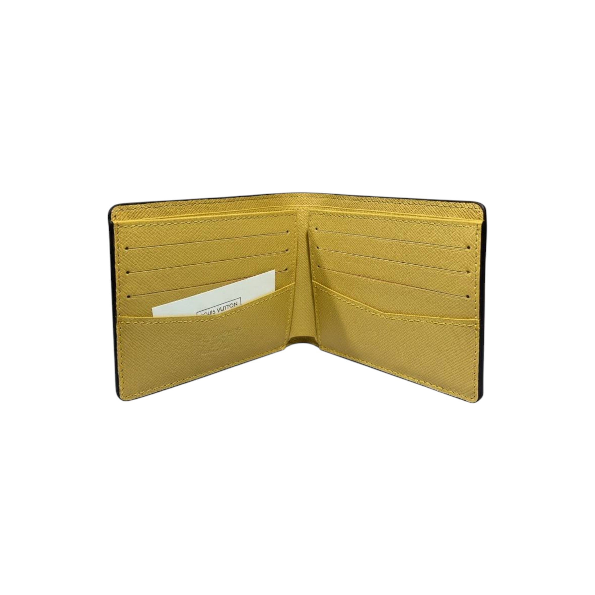👛 Louis Vuitton “Margot L. Vuitton Otepsée” Bi-Fold Wallet – Blue & Green Monogram Art Edition