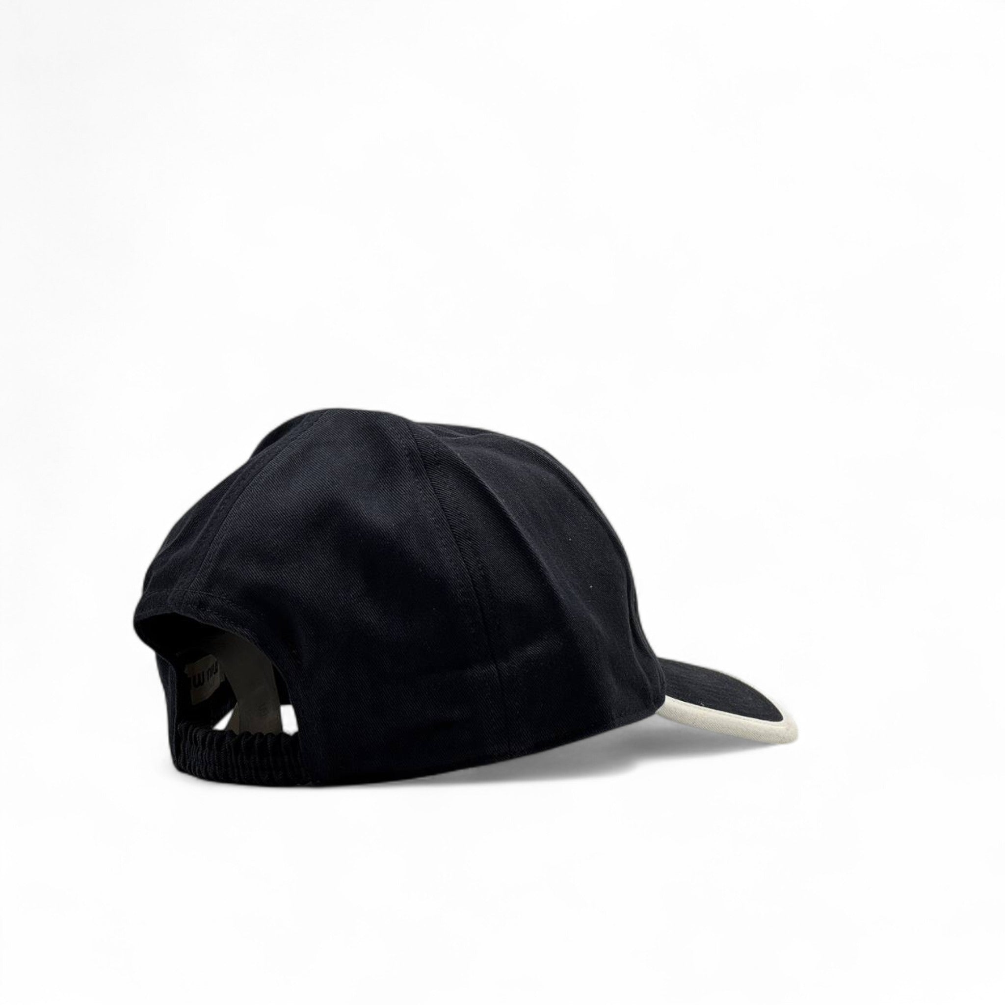 Miu Miu Black Embroidered Cap – Minimalist Luxe Edition 🧢✨
