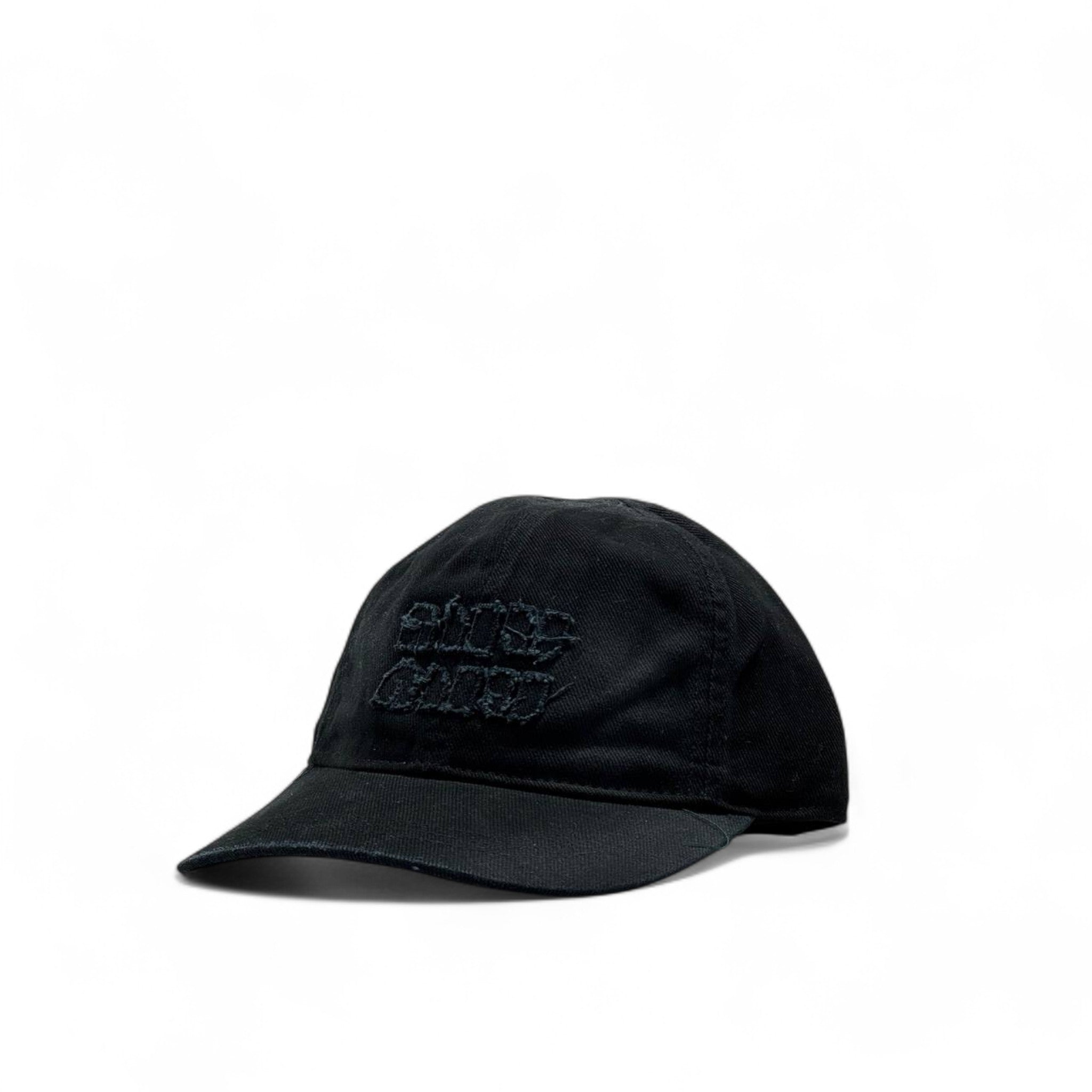 Miu Miu Tonal Black Embroidered Cap – Stealth Luxe Edition 🧢🌑