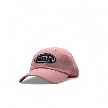 emis’ Pink Embroidered Cap – Soft Meets Bold K-Streetwear 🧢💕