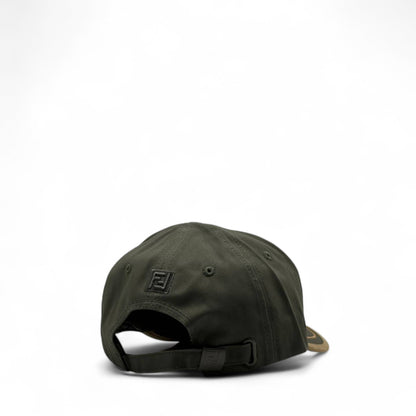 Fendi Olive Green Logo Cap – Earth Tone Luxury Edition 🧢🌍