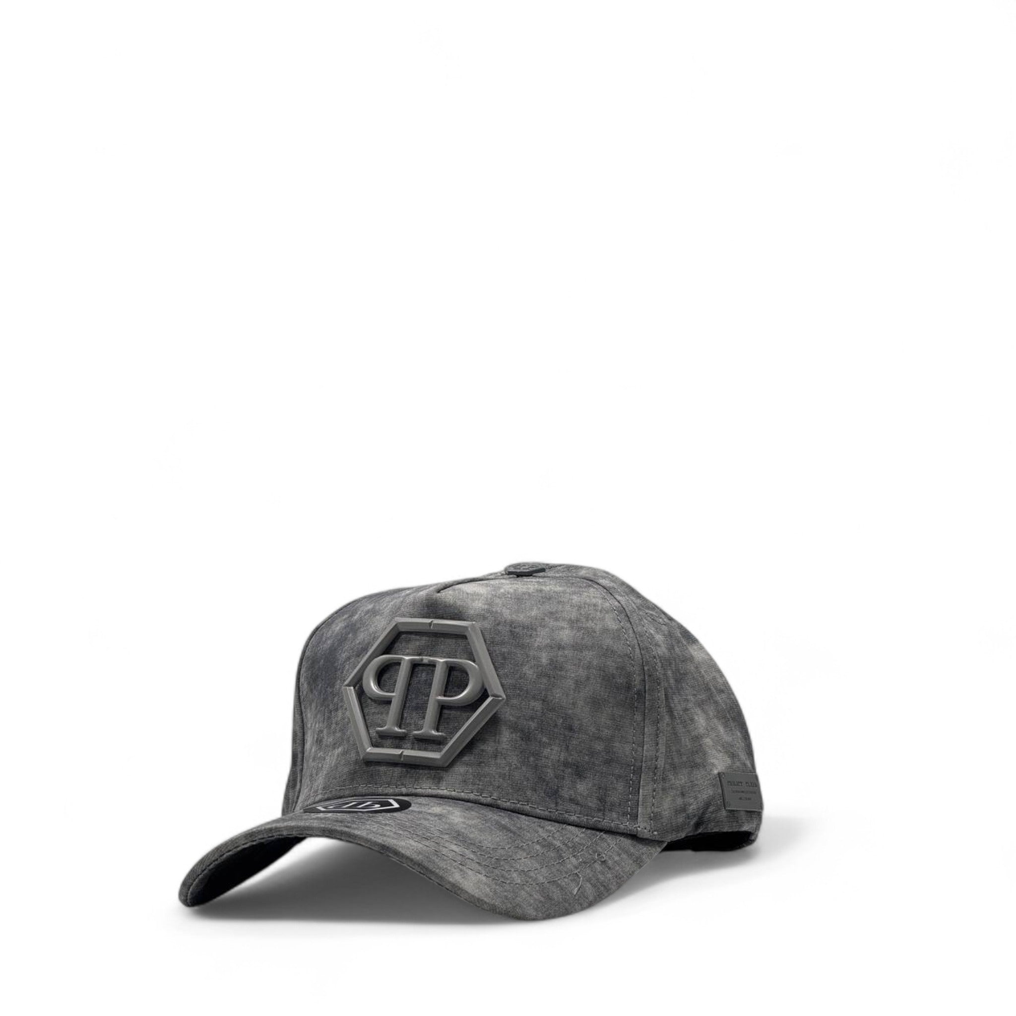Philipp Plein Washed Grey Cap – Urban Rebel Edition 🩶🧢
