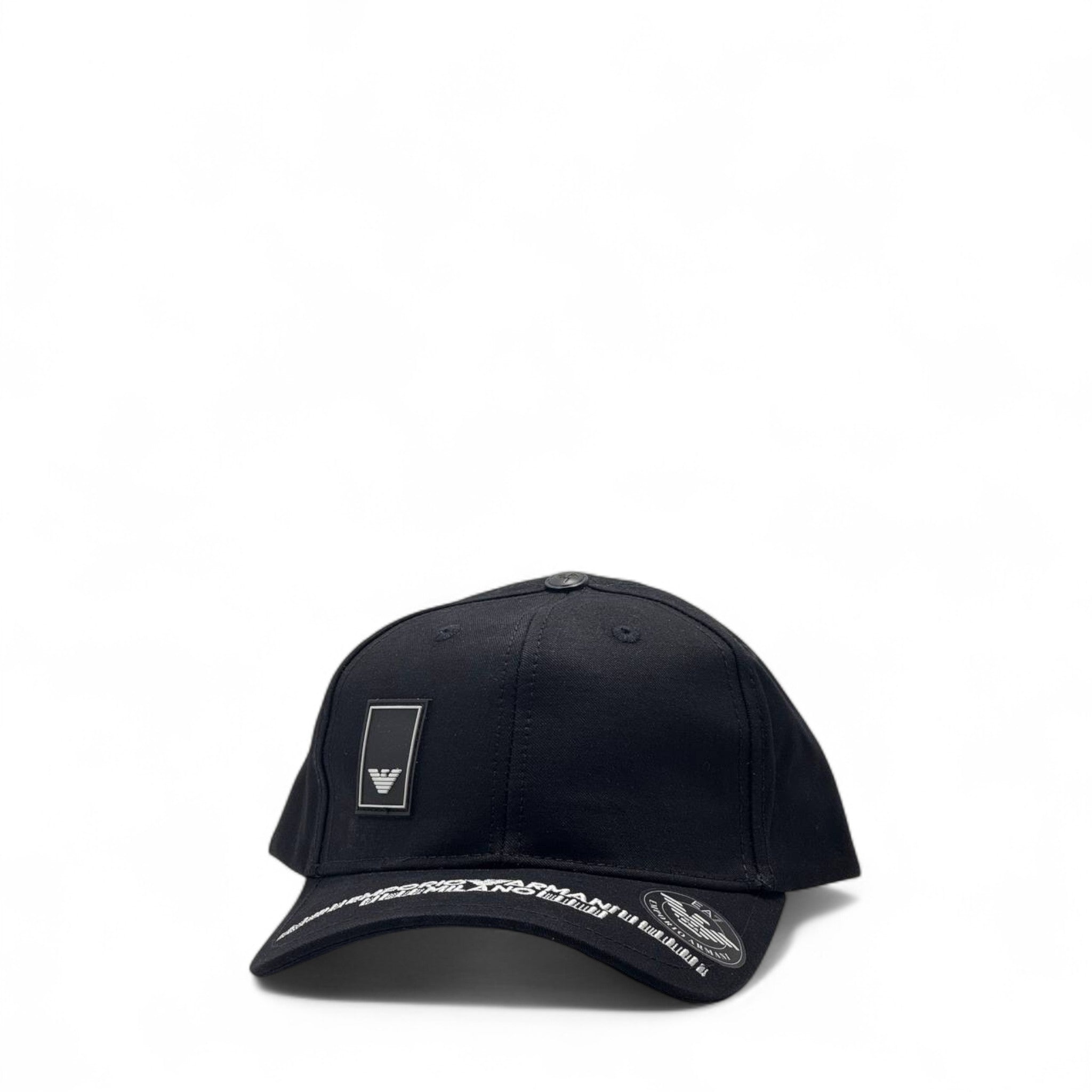 Emporio Armani Black Barcode Cap 🖤 – Milano Street Style