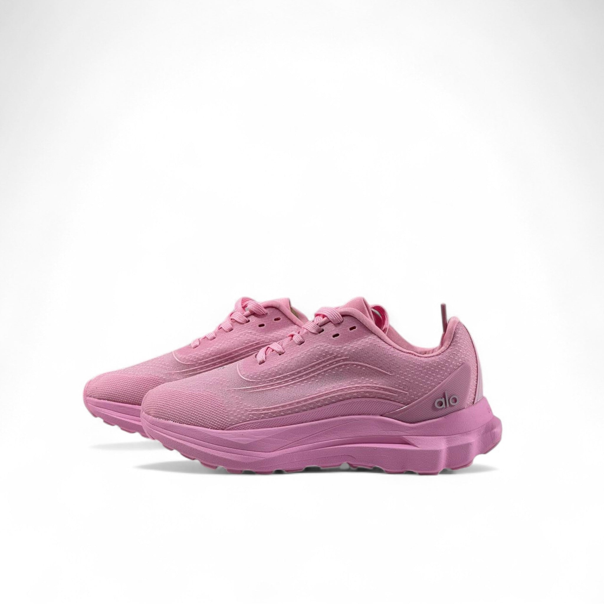 💖 Alo Pink Runner Sneakers – Bold Style Meets Cloud Comfort 💖