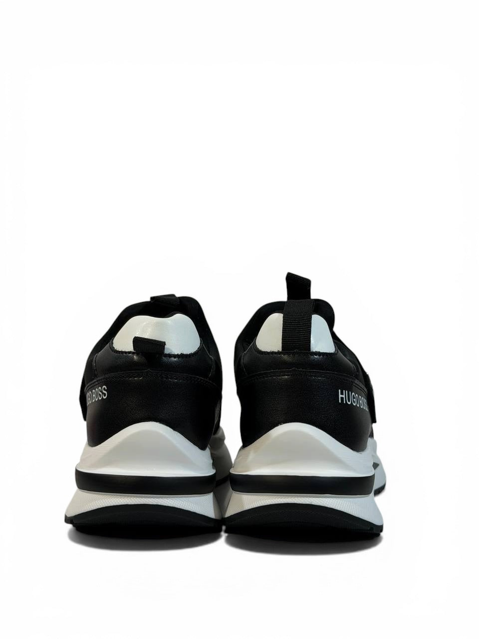 HUGO BOSS Black Slip-On Sneakers 🖤👟 Effortless Luxury Comfort