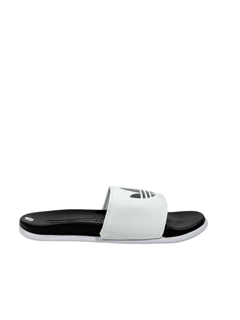 ADIDAS Originals Slides – Black & White Trefoil Edition ⚫⚪