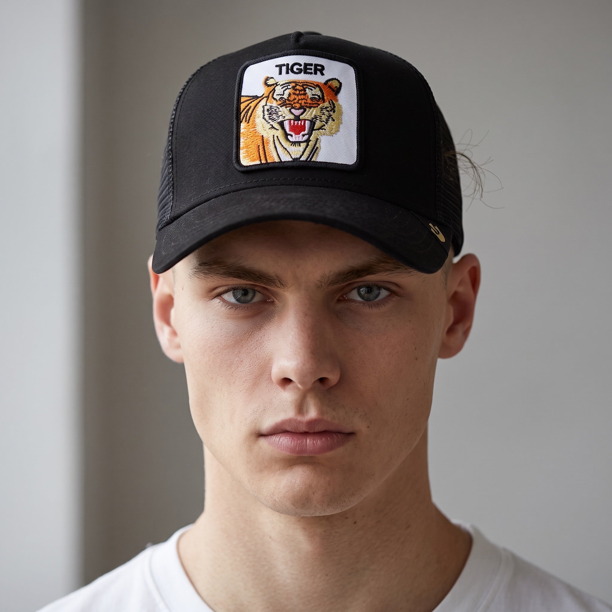 Goorin Bros Trucker Cap – Tiger Patch 🐯