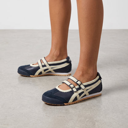 Onitsuka Tiger Mary Jane — Navy & Cream