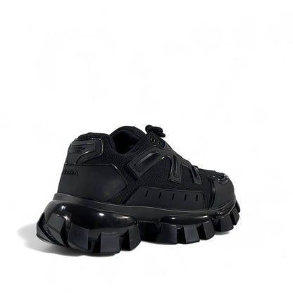 Prada Cloudbust Thunder Sneakers – Triple Black Luxe ⚡🖤