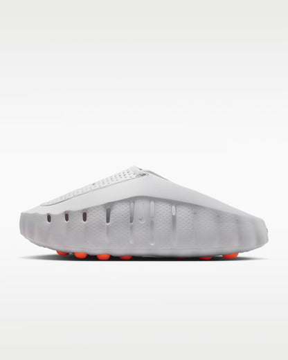 Nike Mind 001 Futuristic Slides – Premium Minimal Comfort Sandals 👟⚡ | Grey & Neon Grip Sole