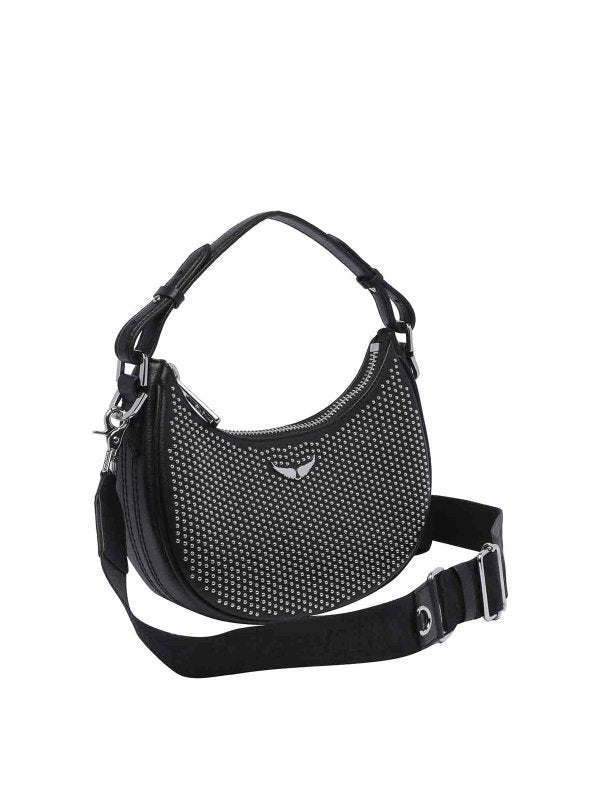 ZADIG & VOLTAIRE Studded Shoulder Bag 🖤✨ | Rock-Chic Icon