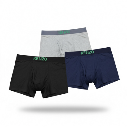 KENZO Boxer Briefs 3-Pack – Sporty Luxury & Everyday Comfort 🩲🔥