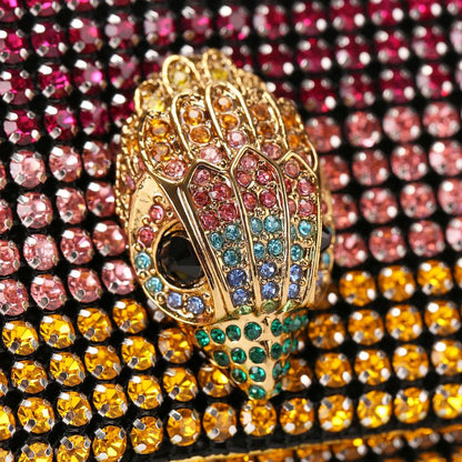 Kurt geiger  Rainbow Crystal Shoulder Bag – Multicolor 🌈✨
