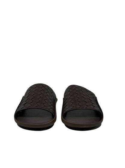 Bottega Veneta Intrecciato Slide Sandals – Brown Edition 🤎✨