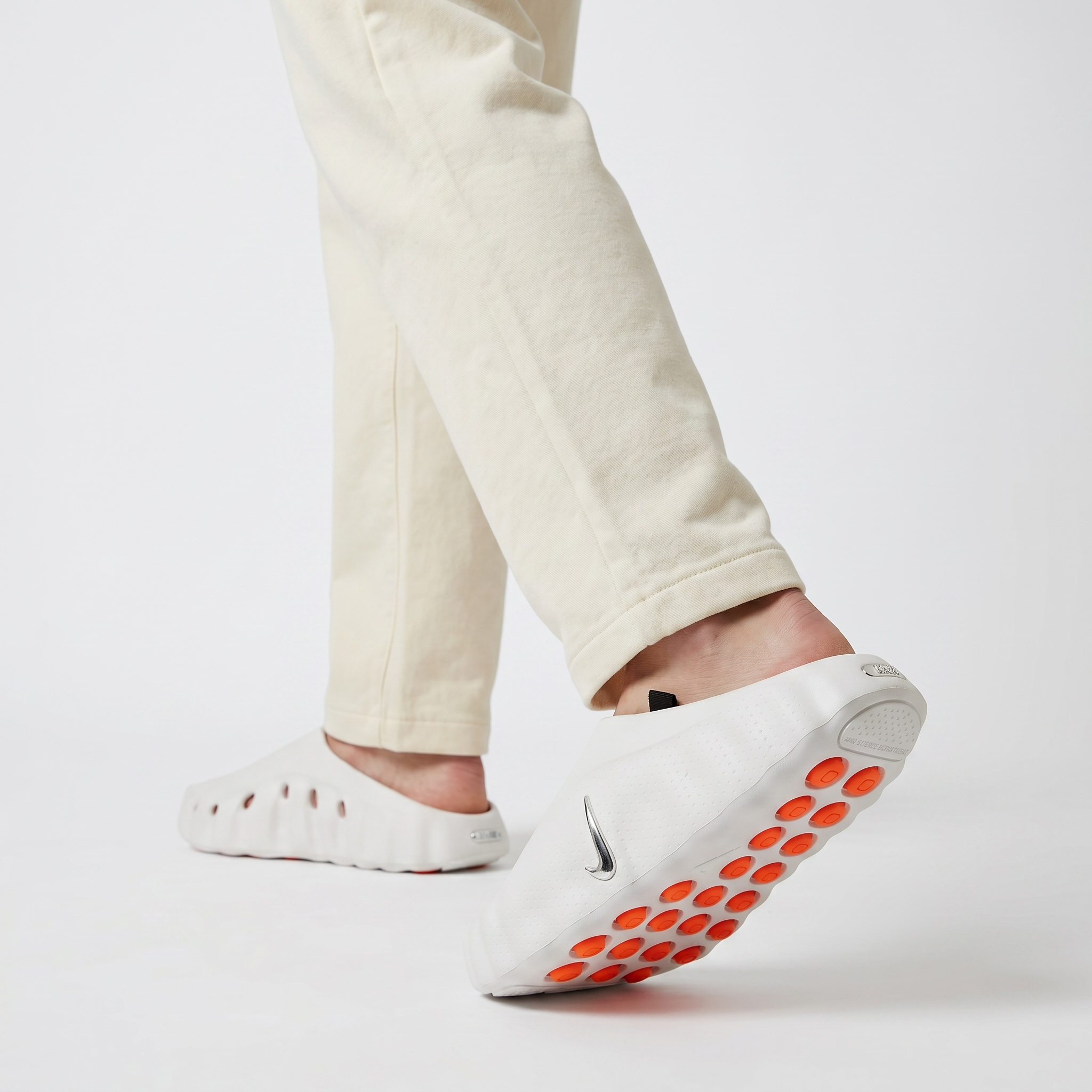 Nike Mind 001 White Comfort Mule Slides – Premium Minimalist Summer Clogs 🤍☁️