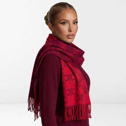 Celine Scarf — Red