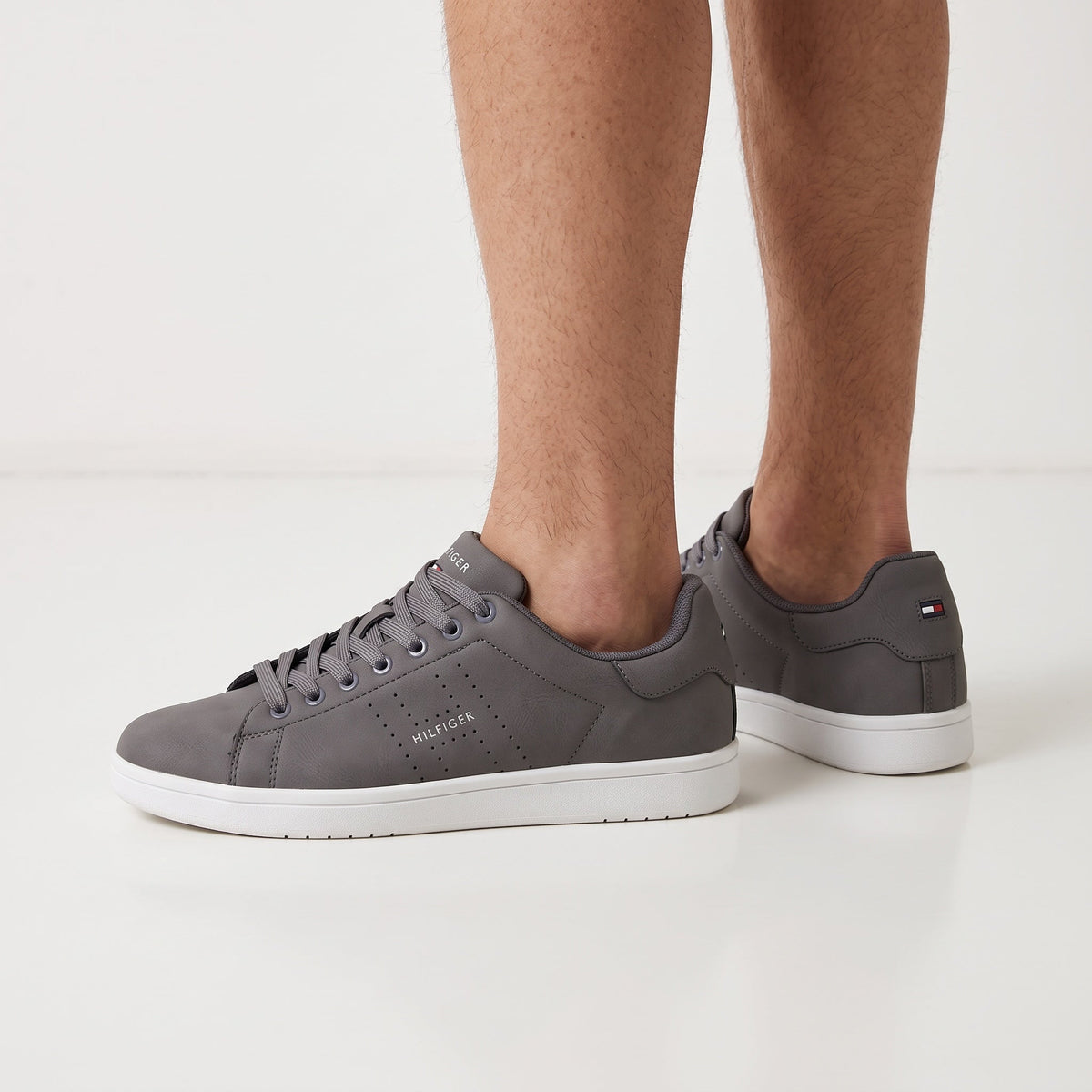 Tommy Hilfiger Court Sneaker — Grey