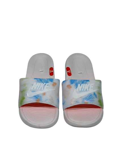 NIKE Tie-Dye Comfort Slides 🌈🤍