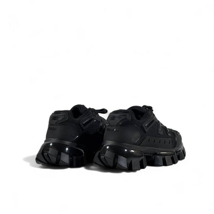 Prada Cloudbust Thunder Sneakers – Triple Black Luxe ⚡🖤