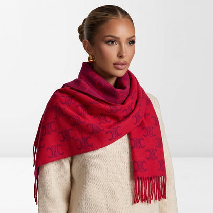 Celine Scarf — Red