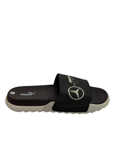PUMA x AMG PETRONAS Slide Sandals – Brown Edition 🤎🏁