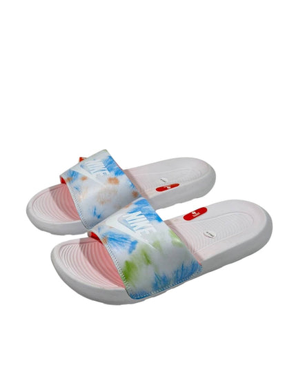 NIKE Tie-Dye Comfort Slides 🌈🤍