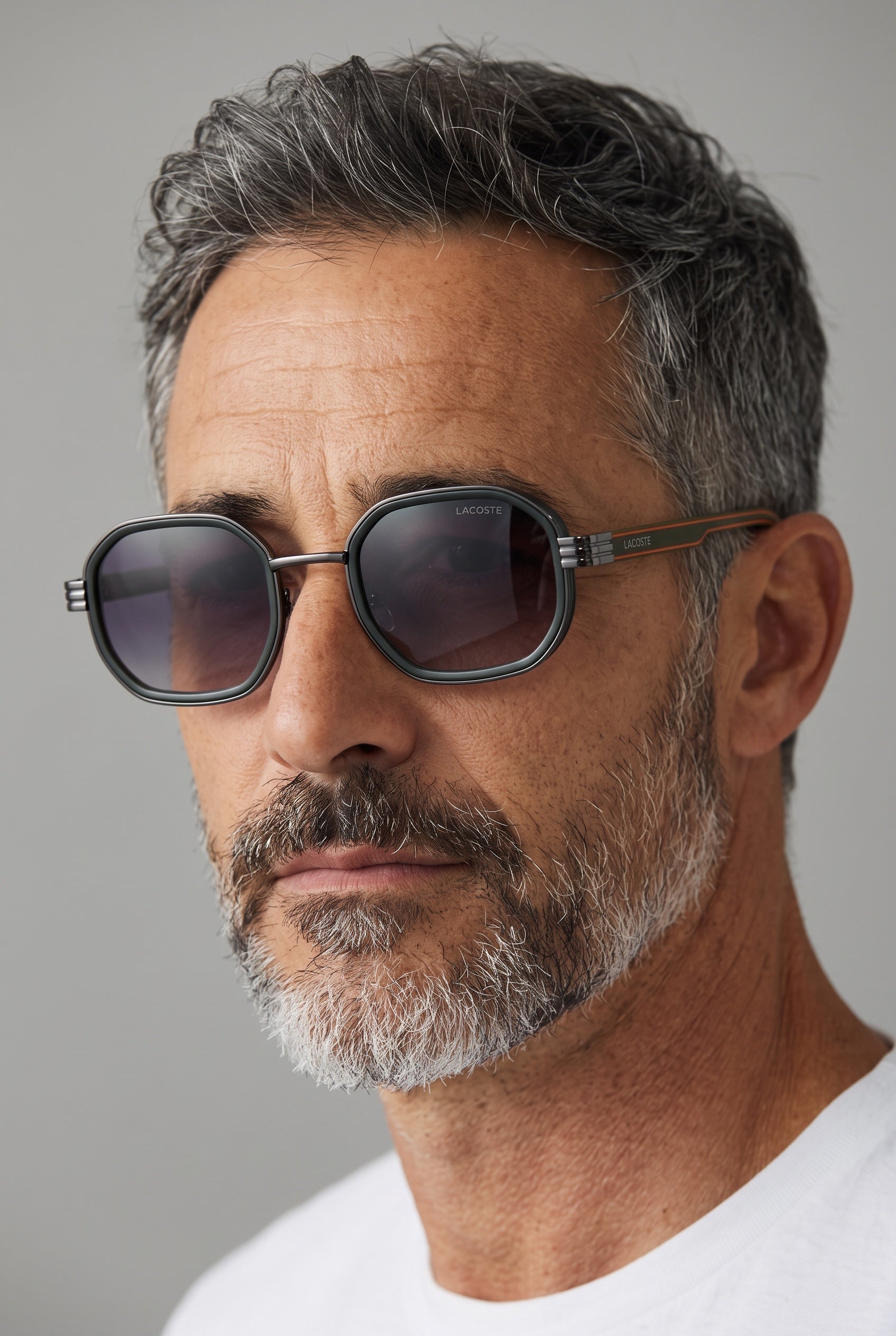 Lacoste Sunglasses – Grey Green Frame 🕶️